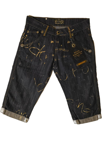 NWT Dolce & Gabbana Women's Designer Bermuda Shorts Pants