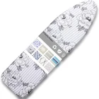 Ironing Board Cover and Pad 15x54 - Elastic Edge Durable Scorch Stain Resistant