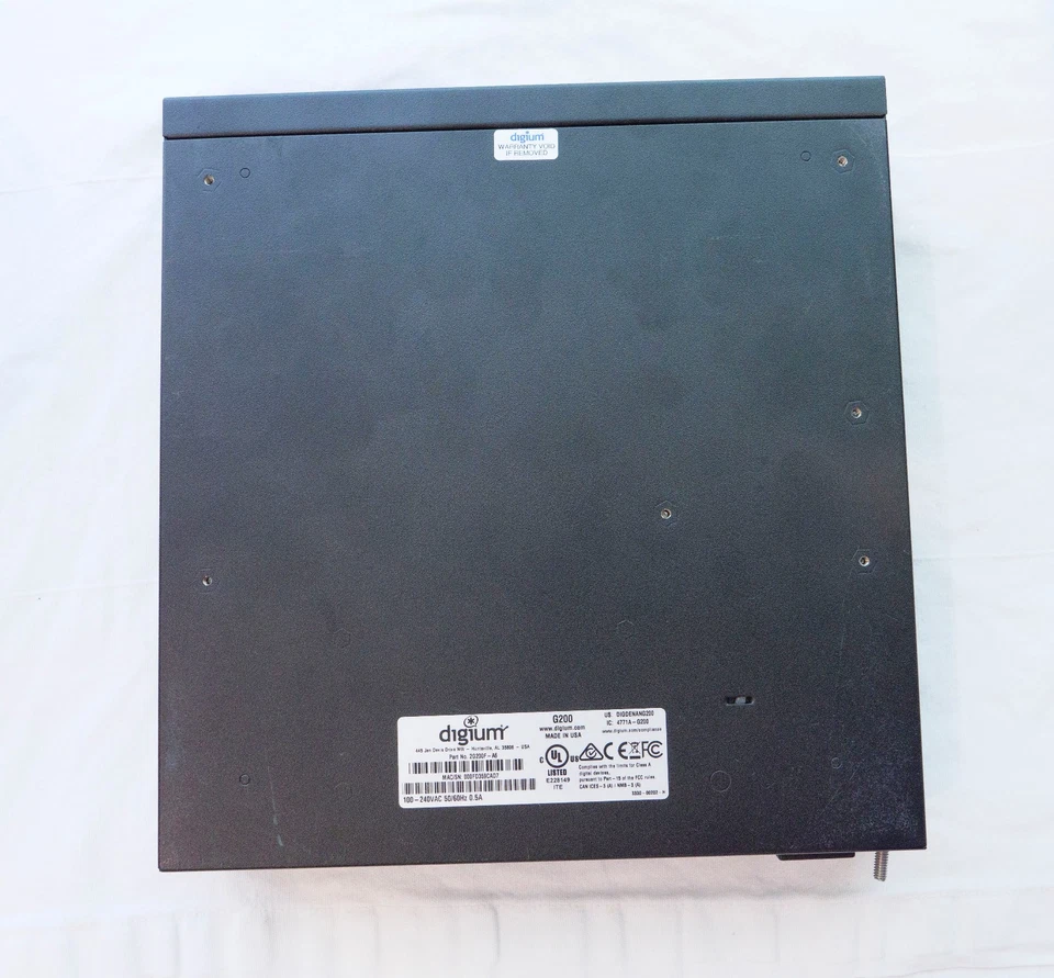 Digium G200 VoIP Gateway with Power cable and Loopback dongle 2G200F-A6 - Image 4 of 4