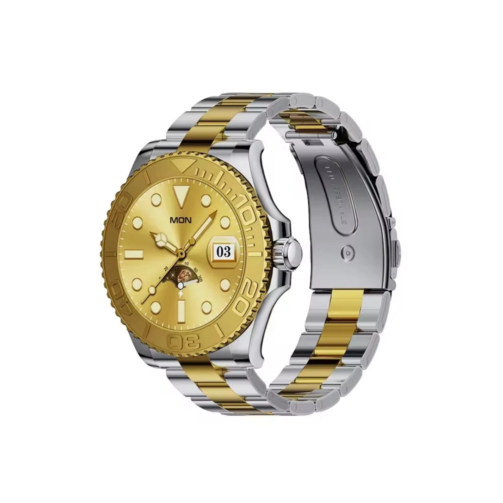 Neuclo Essence Smartwatch– Tough, Stylish, 1.32” AMOLED, 48mm, Long Battery Life