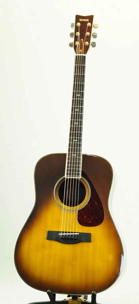 Yamaha L-8 Early Model Vintage 1975-1979 todo sólido MIJ Sunburst con estuche...