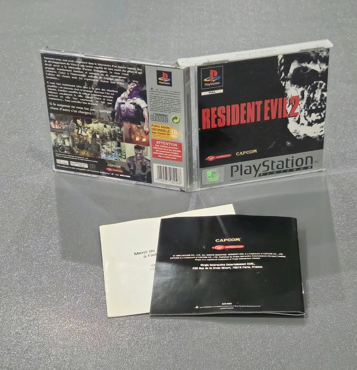 Sony - Playstation 1  PS1  - Resident Evil 1/2/3 - Jeu Vidéo - Dans La Boite D Origine