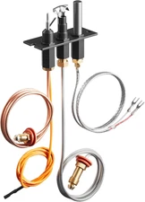 Gas Pilot Assembly, OE 485-510A,4021-736,2103-010 Fireplace Gas Pilot Assembly K