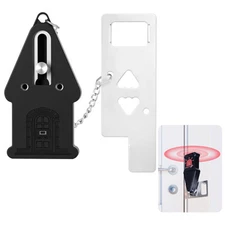 Upgraded Portable Door Lock with Alarm for Additional Privacy and Safety in H...
