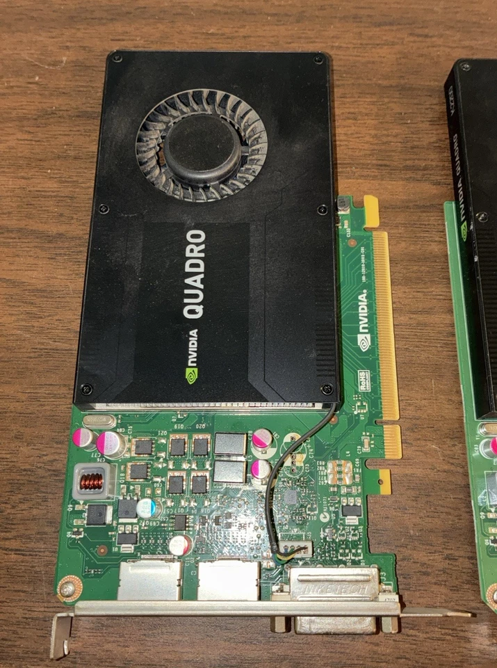 NVIDIA Quadro Mix: K2200 M5000 4GB 8GB GDDR5 PCIe GPU Graphics Video Card Lot: 3 - Image 4 of 4