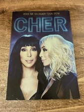 Cher Here We Go Again Tour 2018 Concert Program Book Pre-owned