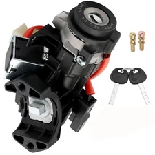 Ignition Lock Cylinder Switch & Cylinder Housing w/ Keys Fits 2021-2023 Kia Rio