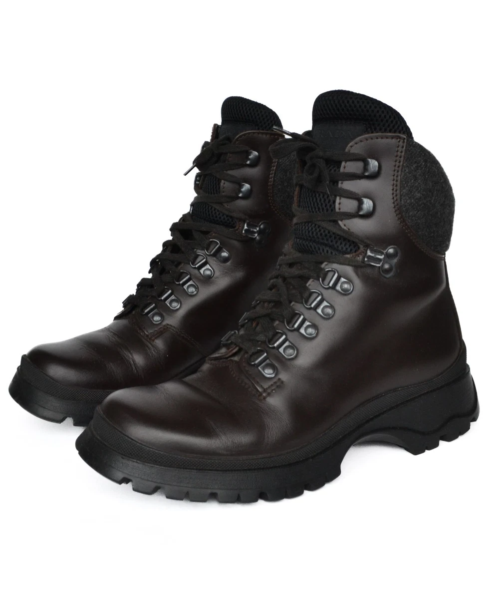 PRADA Low (1-1.9 in) Heel Height Combat Boots for Women for sale
