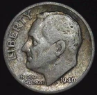 1946-P 10C Roosevelt Dime 90% Silver 26ohw0117-3
