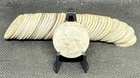 Full Roll (40) 90% Silver Washington Quarters (Circulated Condition)