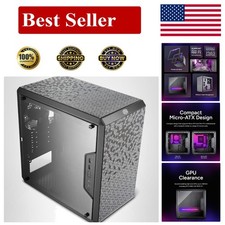 Cooler Master MasterBox Q300L Micro ATX PC Case Compact Computer Case Black