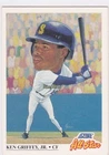 KEN GRIFFEY JR. Score ALL-STAR BIG HEAD CARTOON Baseball Card SEATTLE MARINERS!