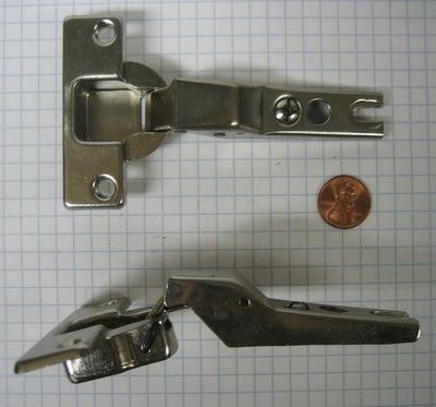 HETTICH PERFECTOMAT9000 CONCEALED HINGE, 35mm DIAM., HALF-OVERLAY, FREE-SWINGING