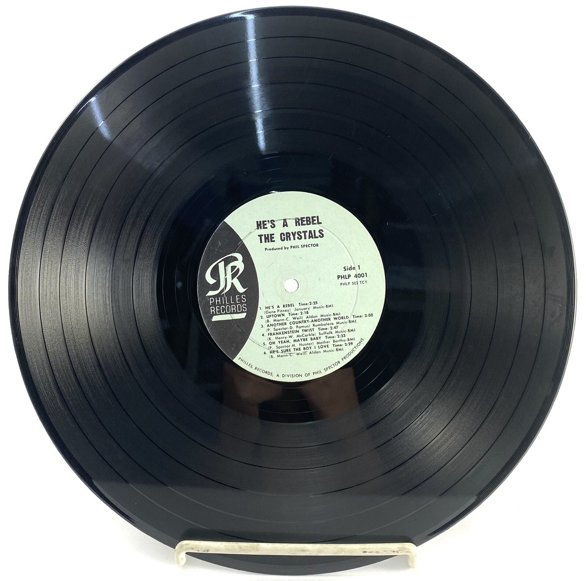EU180g重量盤　HE's A REBEL / THE CRYSTALS He's a Rebel - Wikipedia
