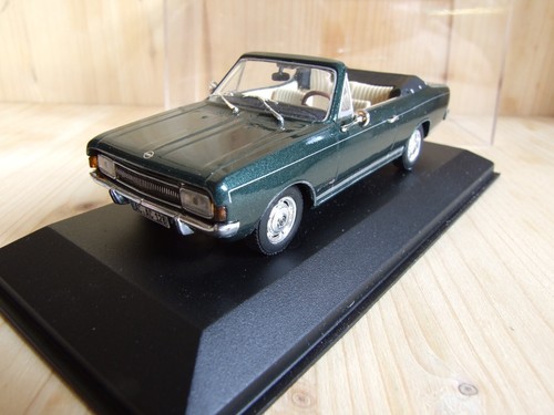Opel Commodore A Cabrio Karmann, 1/43, hecho a mano, DIE CAST, raro, serie pequeña