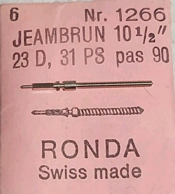 JEAMBRUN CAL. 23 D, 31A P.S., 32 P.S.33C u. Part.401 P.S. ~NOS~ Original Neu 