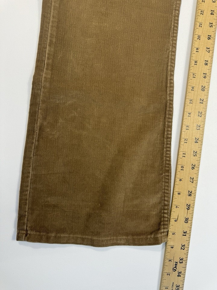 Levis 527 Boot Cut Corduroy Brown 40x30 (40x32) White Tab Casual Work
