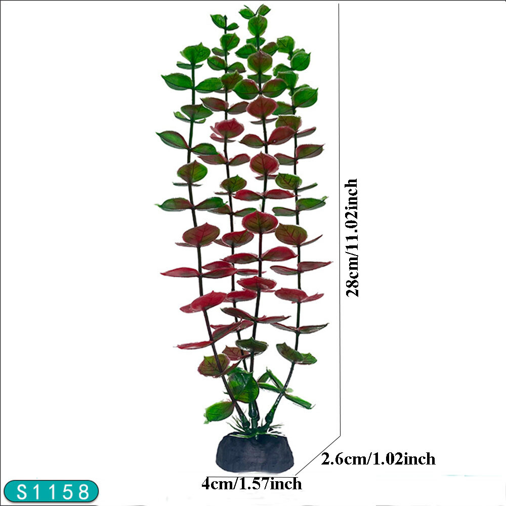 Artificial Fake Plastic Water Grass Plants for Fish Tank Aquarium