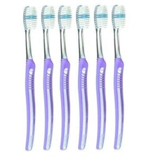 Oral B Indicator Toothbrush Pack of 6 Blue White ADA Accepted Comfortable Clean