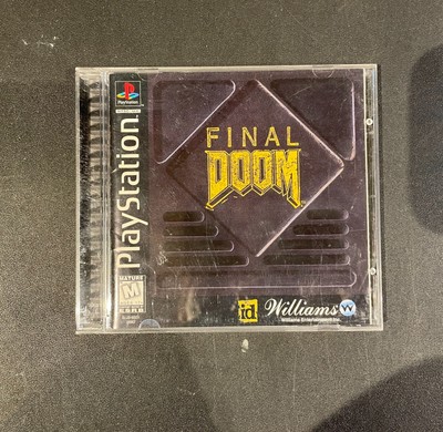 Final Doom (PlayStation, PS1, 1996) *Complete CIB w/ manual - Black Label*