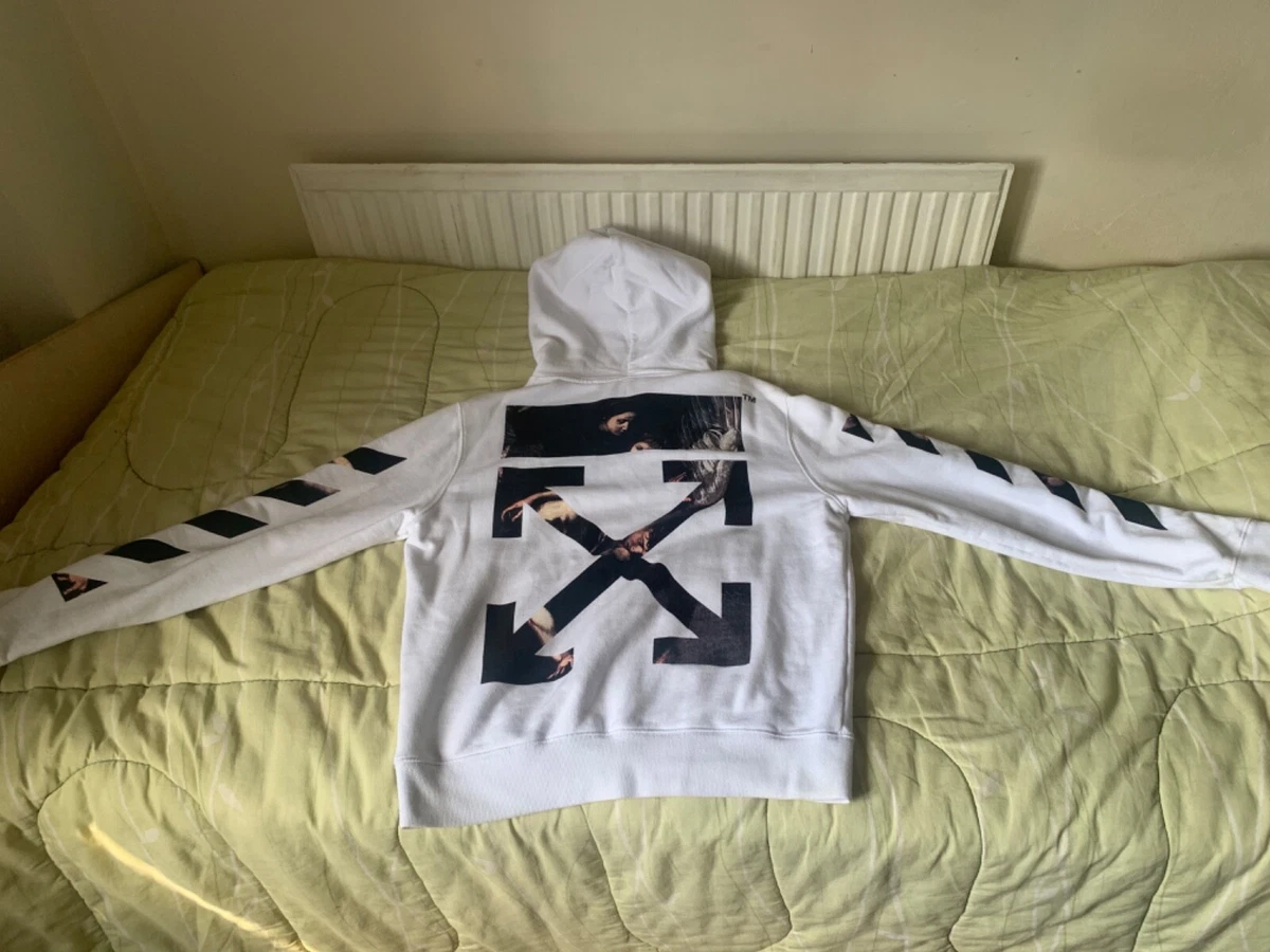 Ebay off top white hoodie