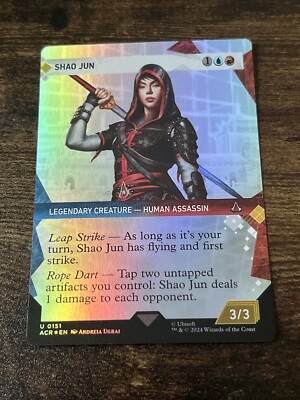 Shao Jun 0151 Foil Showcase Universes Beyond: Assassin's Creed MTG