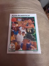 1991-92 NBA Hoops Alvin Robertson Basketball Cards #120