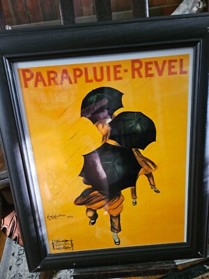Vintage Fashion Poster - Parapluie Revel by Leonetto Cappiello, 1922