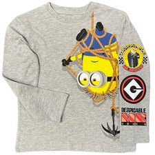 Despicable Me 4 Minions Movie Toddler, Little and Big Boys Long Sleeve T Shirt