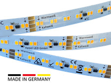 High Power CCT LED Streifen 48 Watt/ Meter Lichtfarbe 2200k und  5700k CRI 95