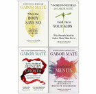 Dr Gabor Mate 4 Books Collection Set (When the Body Says No, Hold on to Your Kid