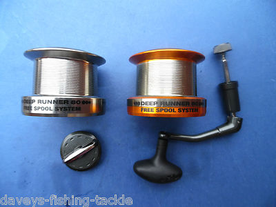 SPARES FOR LINEAEFFE DEEP RUNNER 80 CARP REEL COARSE FISHING BIG PIT BAITFEEDER