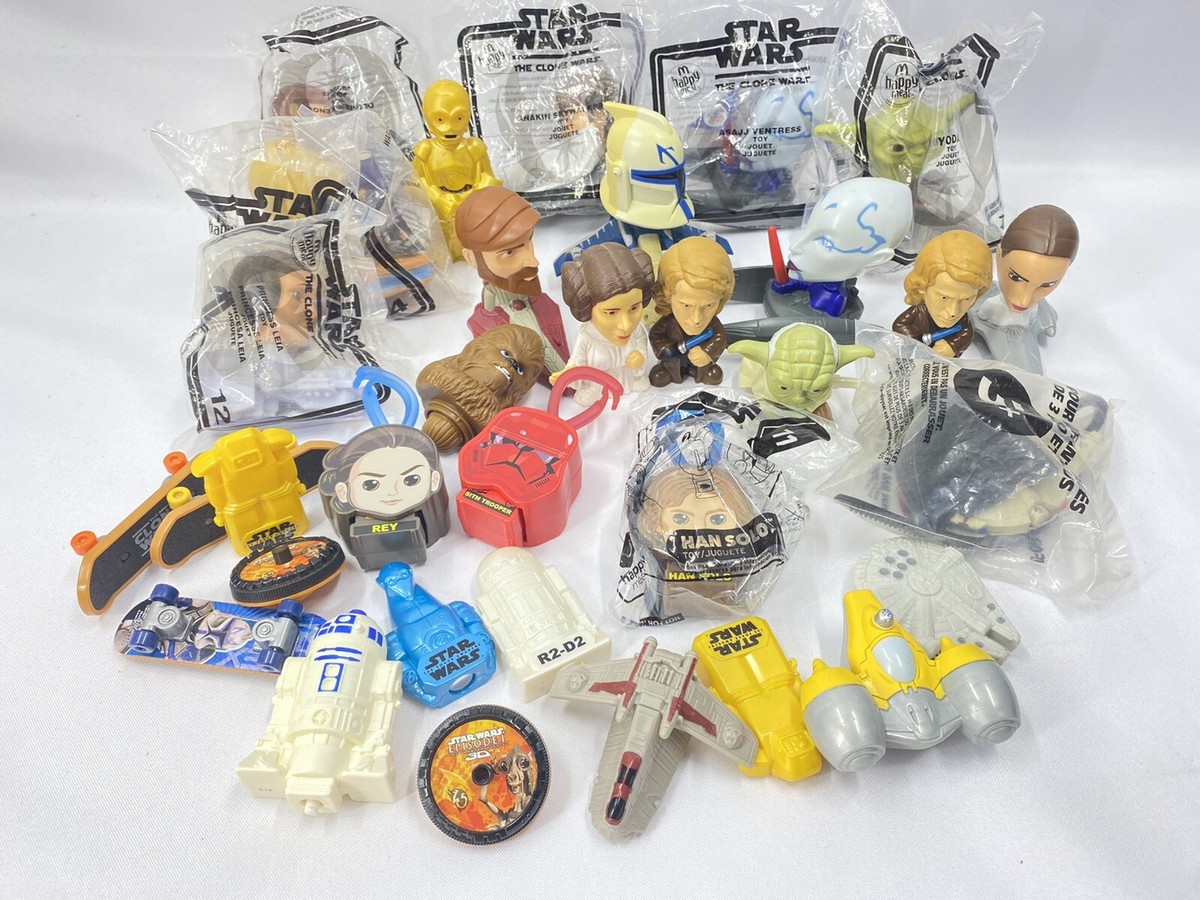 Juguetes Mcdonald's Cajita Feliz Star Wars Happy Meal Toys