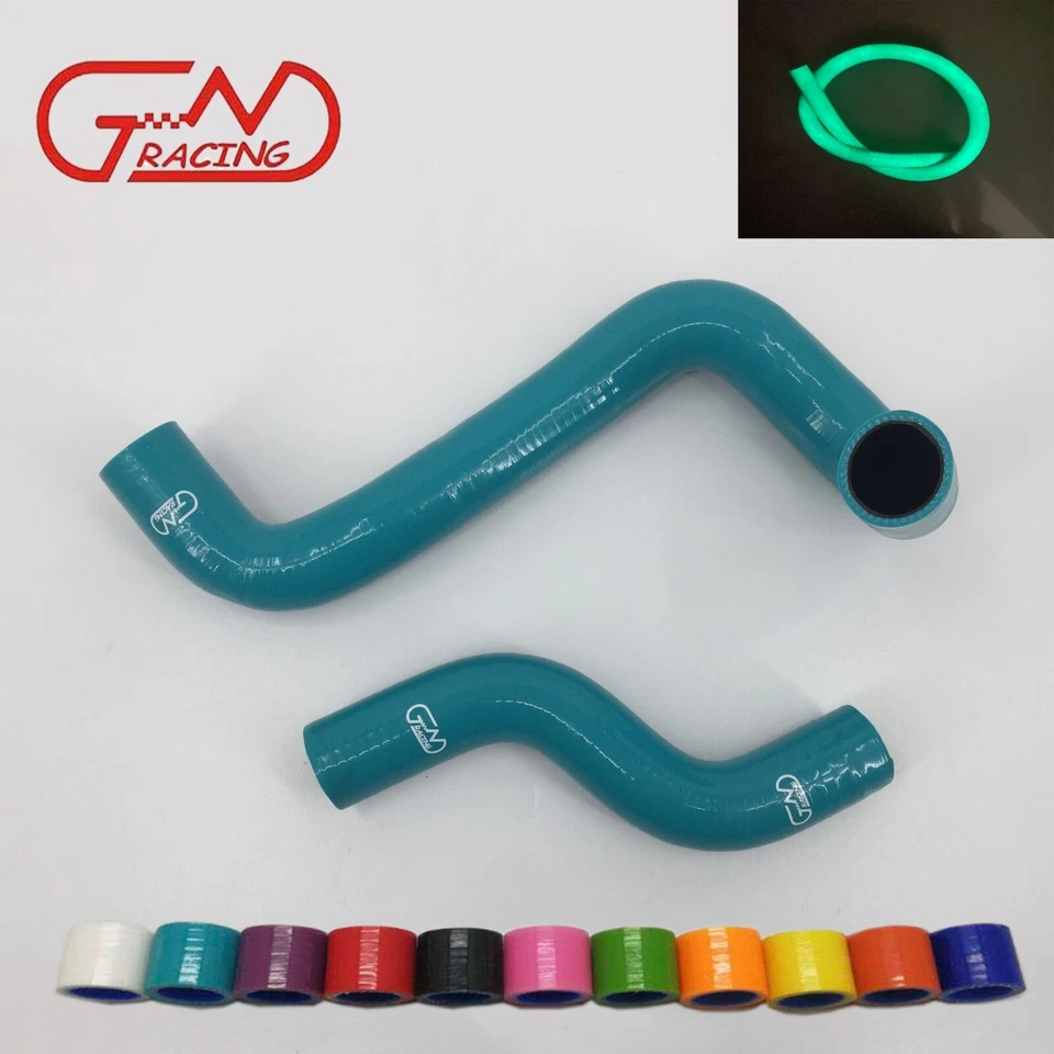 Kit de manguera de radiador de silicona negro Fit Nissan Datsun Fairlady Z 280ZX 1979-1983 Foto 3 de 4