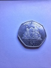 2009 Gibraltar 50p Fifty Pence Coin - Capture of Gibraltar - Rare