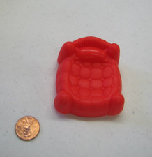 Playskool Weebles Weeble Wobble Red Single Bed For House Dollhouse Rare