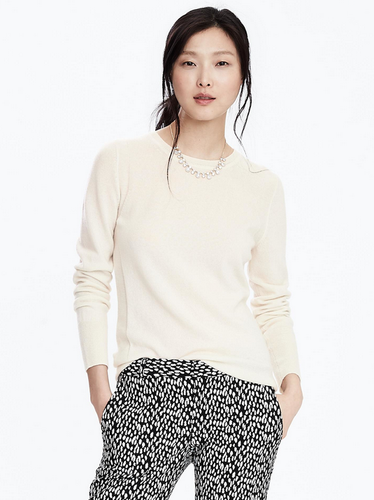 Todd \u0026 Duncan Cashmere Crewneck Sweater 