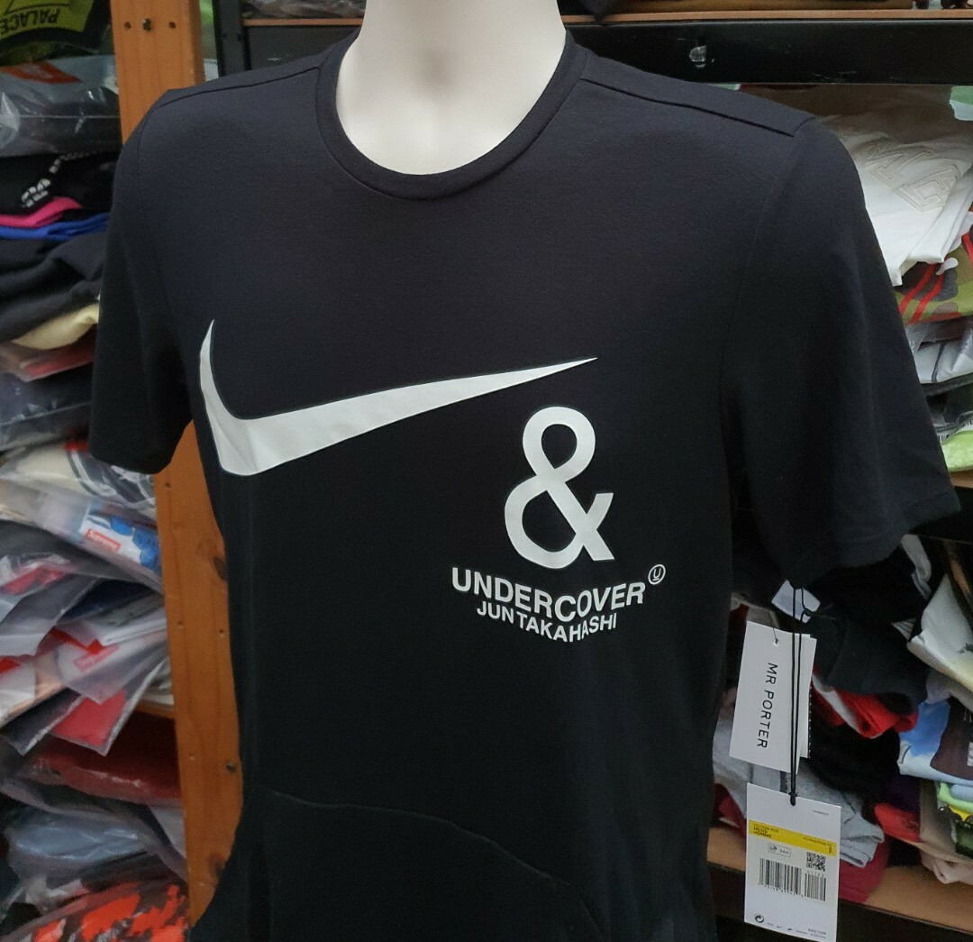 Nike x Undercover Jun Takashi Dri-Fit NRG TC tee black t-shirt size S small thumbnail 6