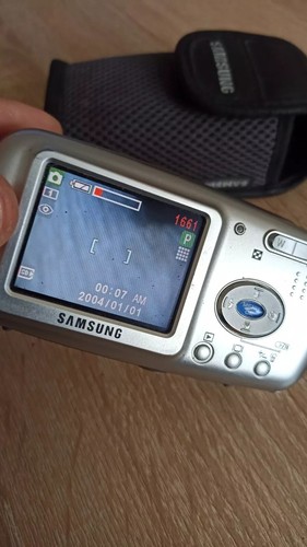 Vintage Samsung Digimax A402 Digital Camera work - Picture 10 of 19