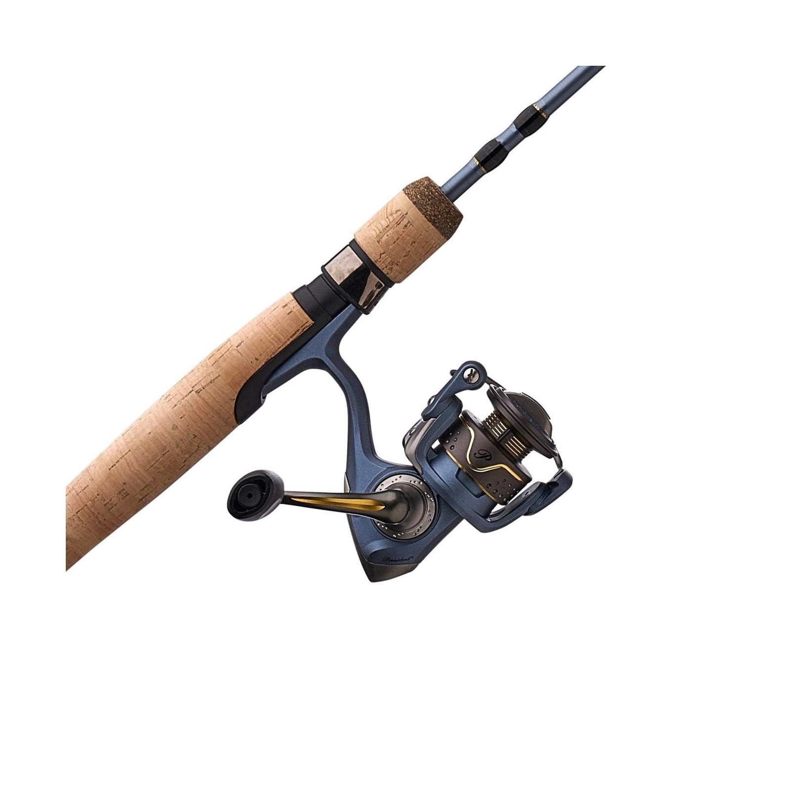 Pflueger President Spinning Reel and Fishing Rod Combo New M