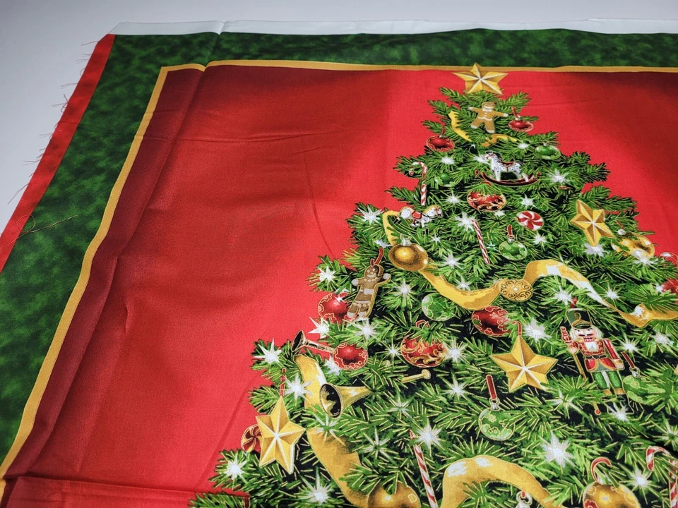 Best Time of the Year Panel 35x42 Liz Goodrick Dillon QT Christmas Tree - Image 2 of 4