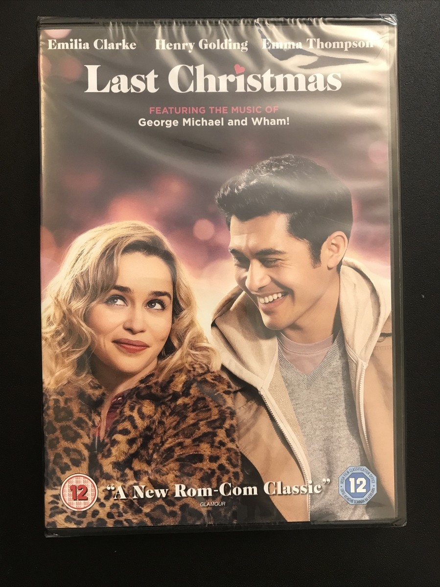 Last Christmas DVD • BRAND NEW SEALED • Emilia Clarke • Henry Golding • Wham