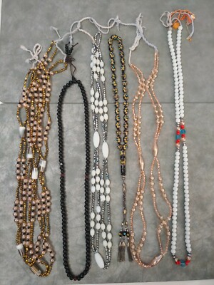 Lot De Bijoux Anciens Fantaisie – Colliers Vintage – Pièces Uniques Pour Collection