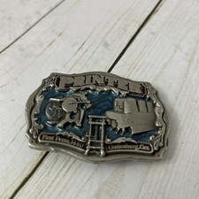 Great American Pewter Belt Buckle Printer 2050 First Press Guttenberg 1440