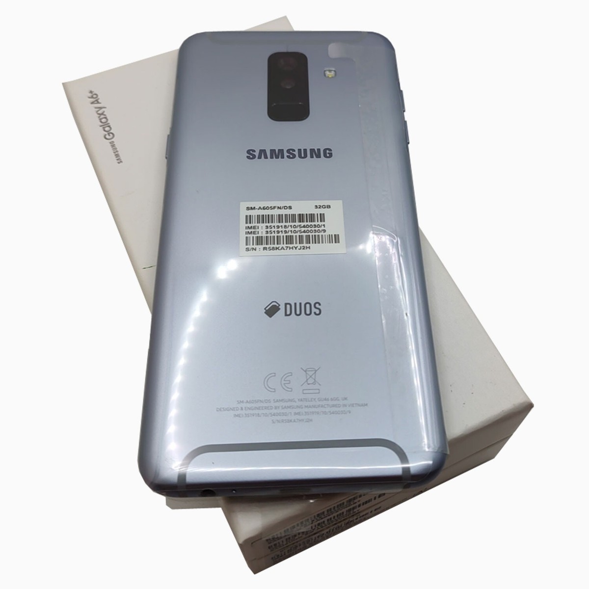 Samsung A6+ Galaxy A6 Silver Samsung Galaxy A6 Plus 2018 Cover