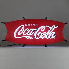 COCA-COLA FISHTAIL JUNIOR NEON SIGN Sign by Neonetics   5SMLCC