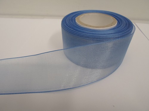 2 or 25 metres Sheer Organza Ribbon 3mm 9mm 15mm 25mm 40mm Roll Tape Trim UK - Picture 29 of 29