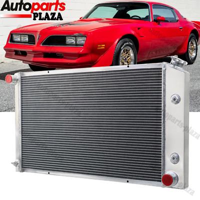 CC573 3Rows Radiator Fit 1970-1981 Pontiac Firebird Trans Am Formula/ Esprit V8