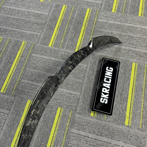 Glossy Black/Carbon Fiber Rear Trunk Lid Spoiler Wing Fits Toyota Corolla 2020+ - Picture 32 of 52