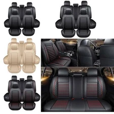 Leather Full Set Seat Covers For Toyota Avalon Camry Corolla RAV4 Yaris Prius C